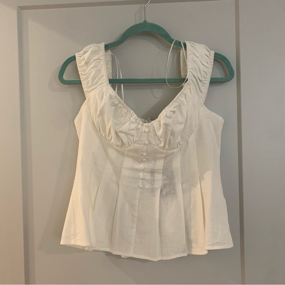 Le Lis Linen Top